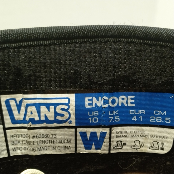 Vans Encore boa snowboard, women # 10 - Picture 10 of 10